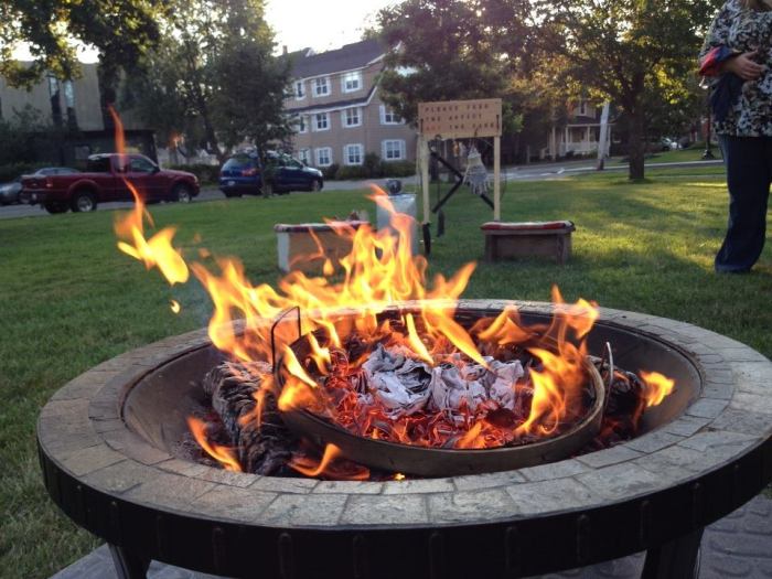 maggie's burning words