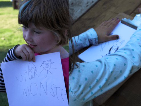 burning words for monsters and bunnies